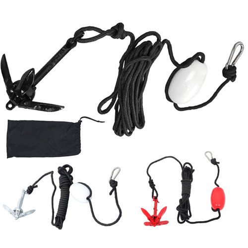 Folding grapnel anchor kit - anchor,