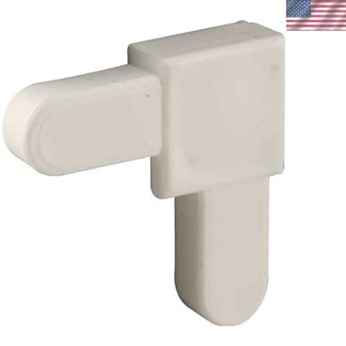 Easy install white plastic - install,