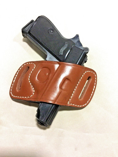 Leather slide holster - holster, for