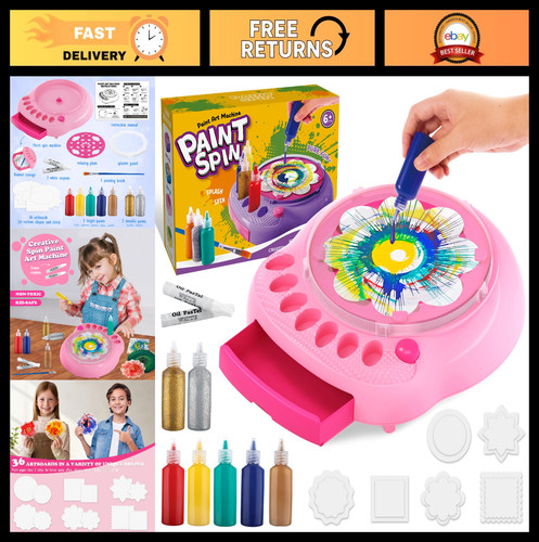 Spin art machine for - spin, kids