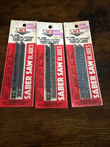 Lot packs ace saber - of,