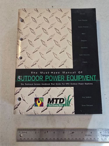 Mtd 1998 service - service, repair
