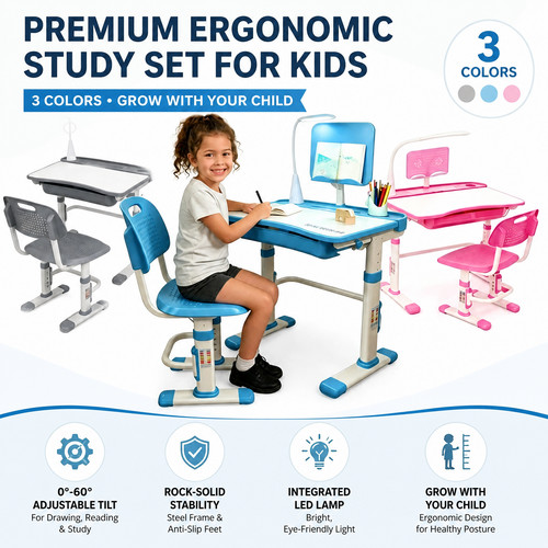 Kids study desk and - kids,