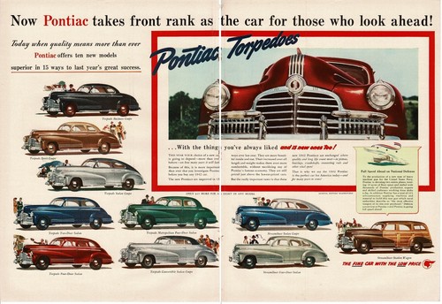 1941 pontiac torpedo coupe - torpedo,