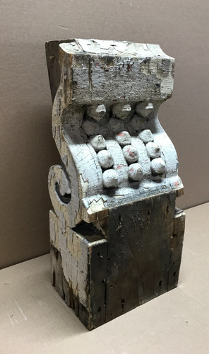Single antique wood shabby - antique,