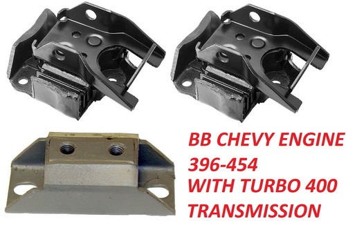Chevelle engine mounts - 68-72,