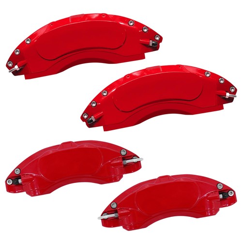 Red aluminum caliper covers - caliper,