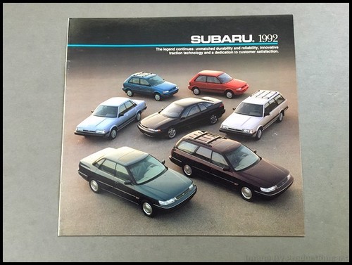 1992 subaru page sales - subaru,