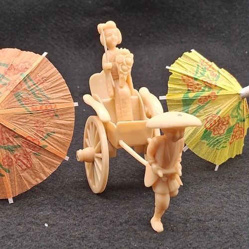 Vintage japanese rickshaw - vintage,
