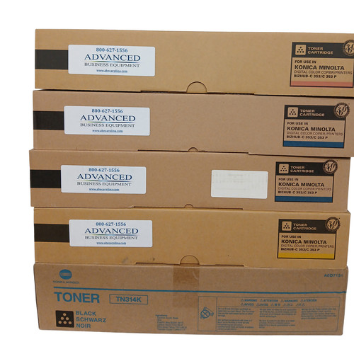 Lot konica minolta black - lot, 5