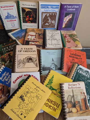Lot cookbooks random - lot, of
