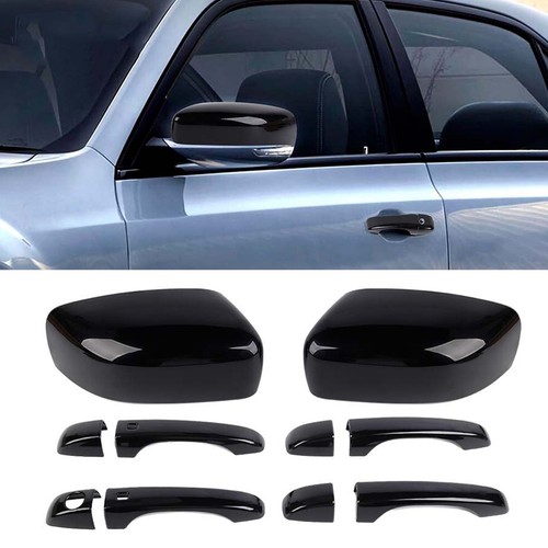 Gloss black side door - gloss, handle