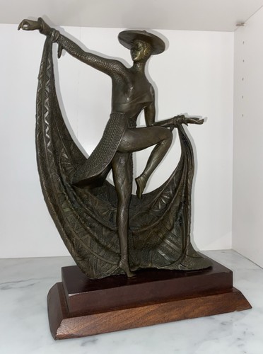 Bronze art deco - art,