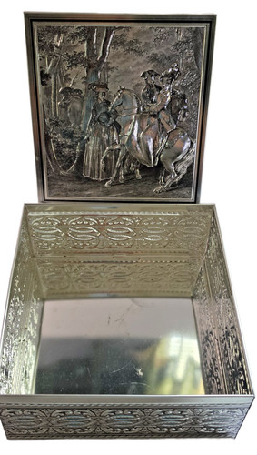 Vintage silver monument du - silver, "le