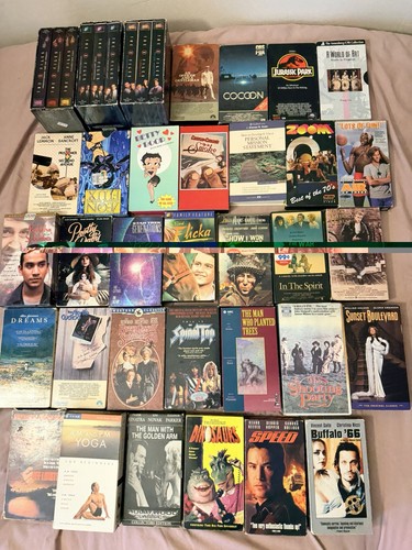 Vhs tape collection lot - vhs,
