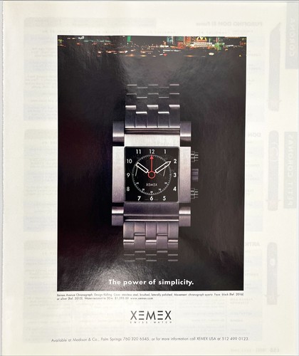 Xemex avenue chronograph - xemex,