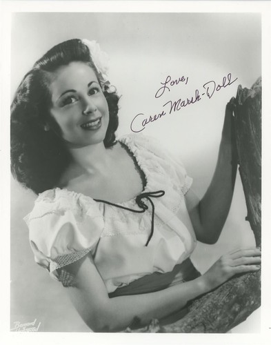 Caren marsh doll signed - caren,