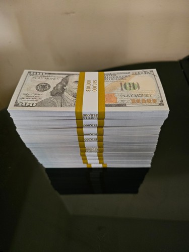 1000pcs 100 bill replica money - 1000pcs,
