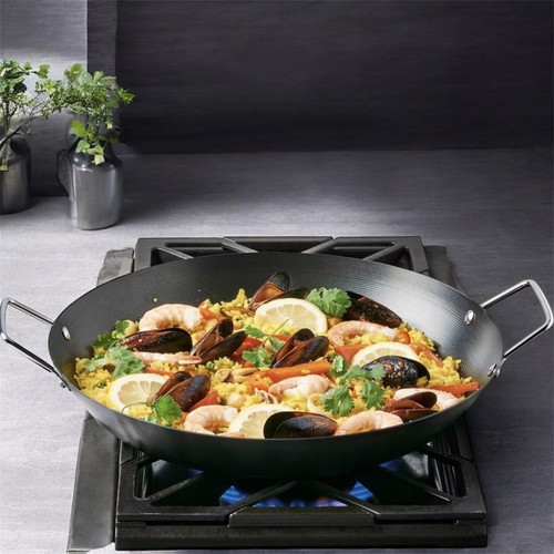 New paella pan carbon - 15",