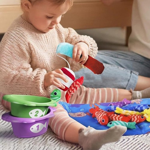 Toddler safe fabric - toddler, fishing