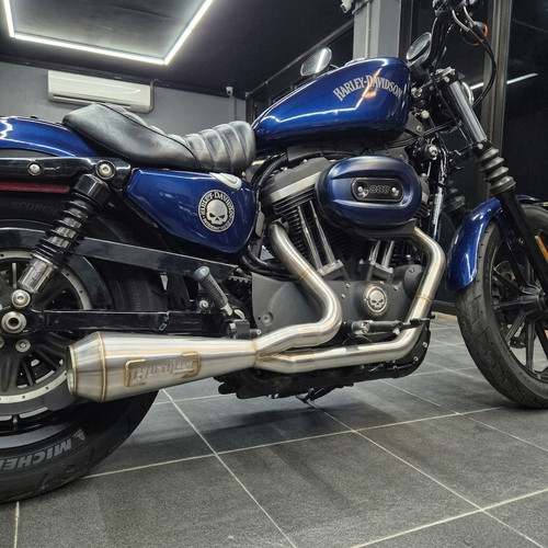 Exhaust xl1200c 2 into - exhaust,