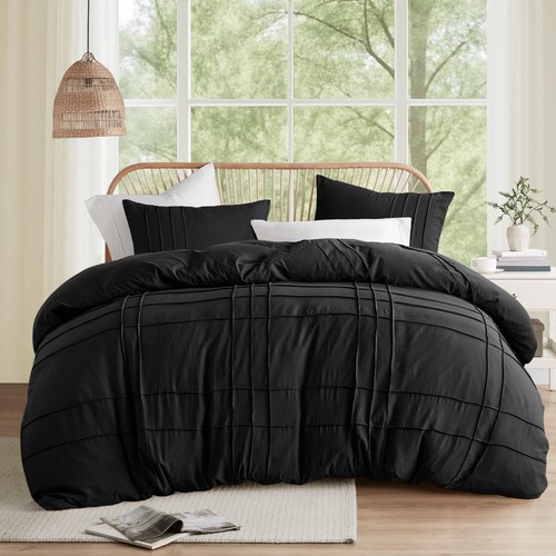 Black king size duvet - duvet, cover