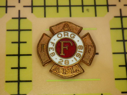 Vintage iaff afl - iaff, firefighters
