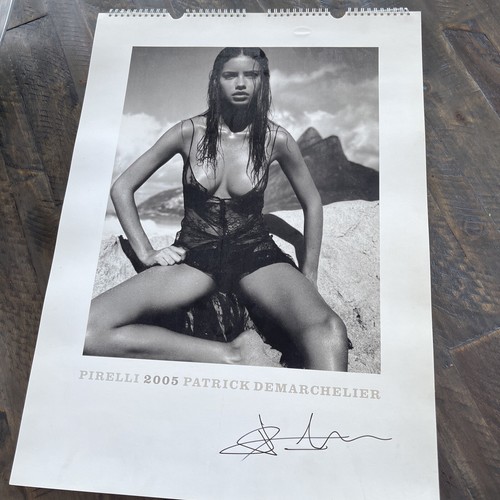 Pirelli calendar 2005 signed - pirelli,