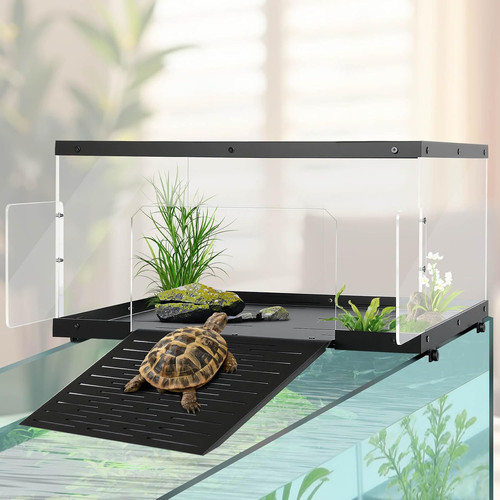 Large turtle basking platform - turtle,