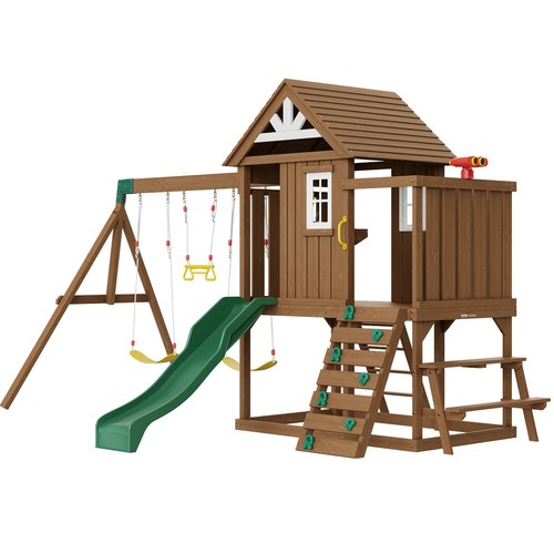 Uimoso wooden swing set - 9, in