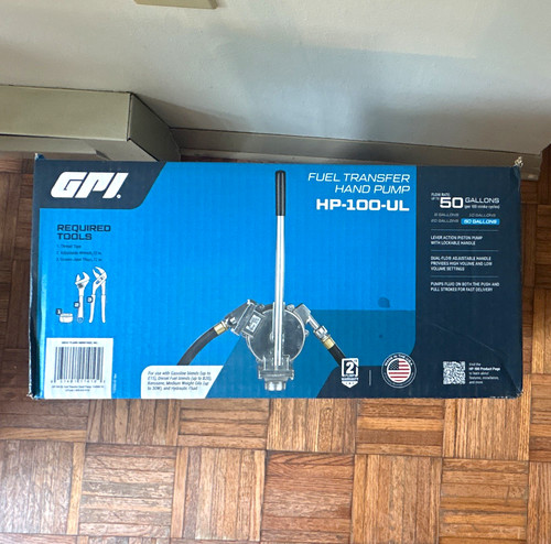 Gpi 100 fuel transfer - gpi,