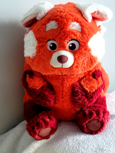 Disney red panda mei plush - disney,