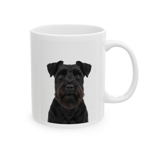 Black miniature schnauzer dog - schnauzer,