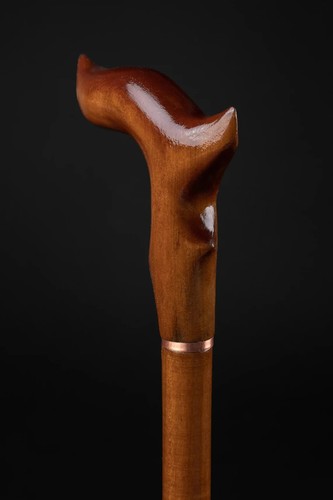 Hand carved red canes - red,