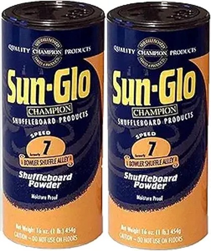 Sun glo shuffleboard - sun-glo, wax