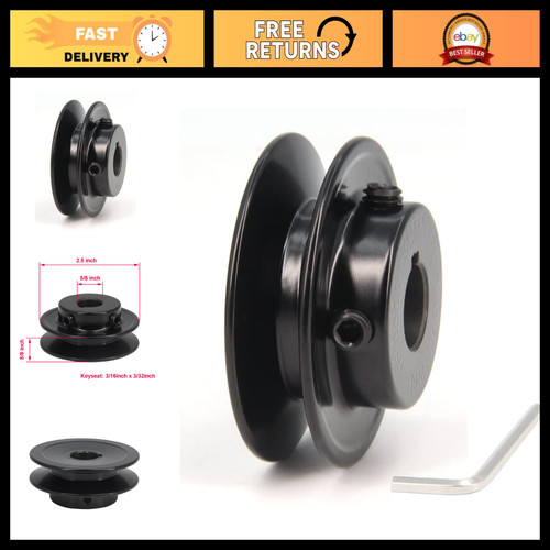 Single groove belt sheave - groove,
