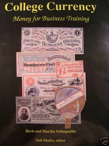 College currency money - college,