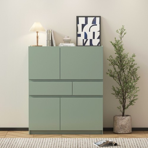 Modern wooden storage cabinet - wooden,