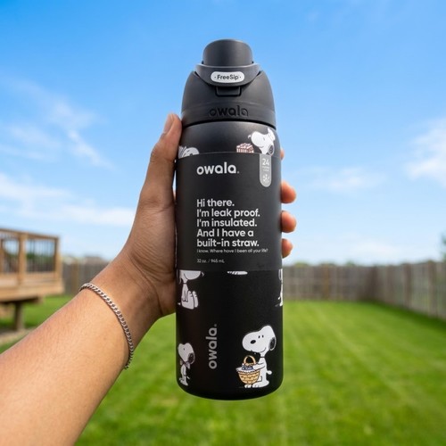 Owala snoopy 32oz black water - snoopy,