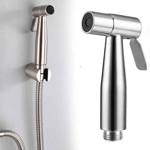 Stainless steel toilet bidet - steel,