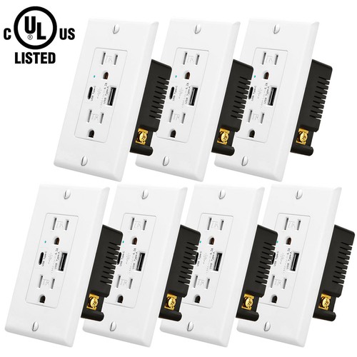 Usb wall outlet type - usb, c
