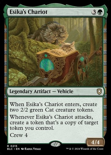 Esika chariot 0215 non - chariot, foil