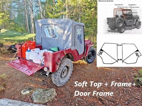 Half soft top - top, +door