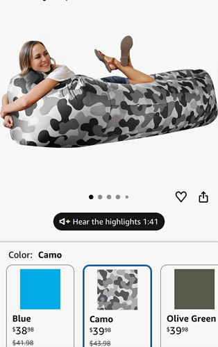 Wekapo inflatable couch air - wekapo,