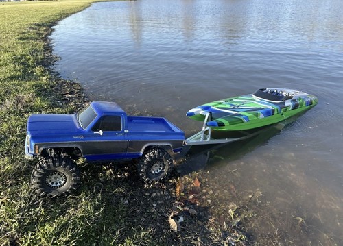 Boat trailer for traxxas - boat,