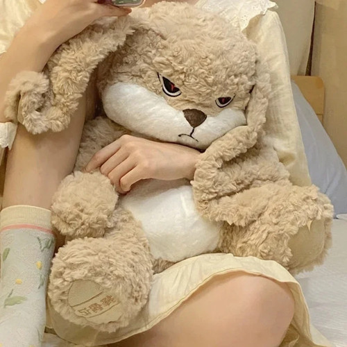 Angry bunny plush - bunny, toy