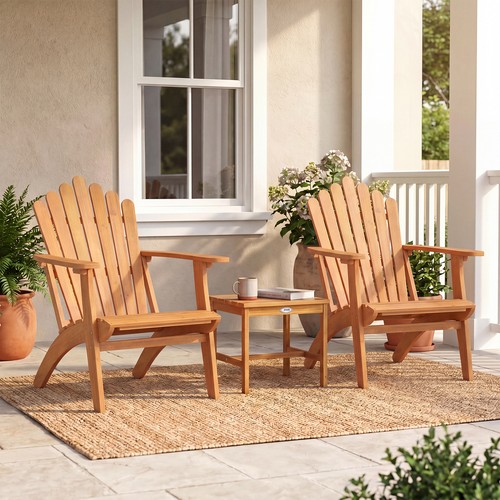 Adirondack chair set with - set, of