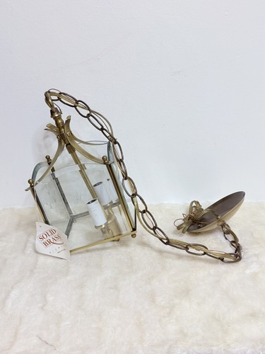 Mid century brass hanging - mid,