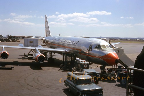 American airlines convair 990 - american,