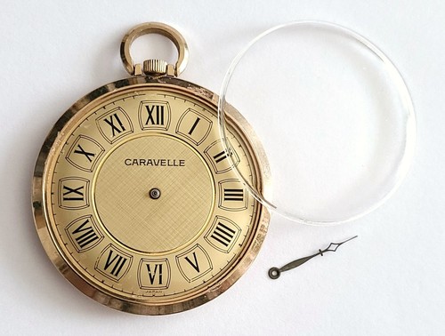 Caravelle pocket watch - caravelle,